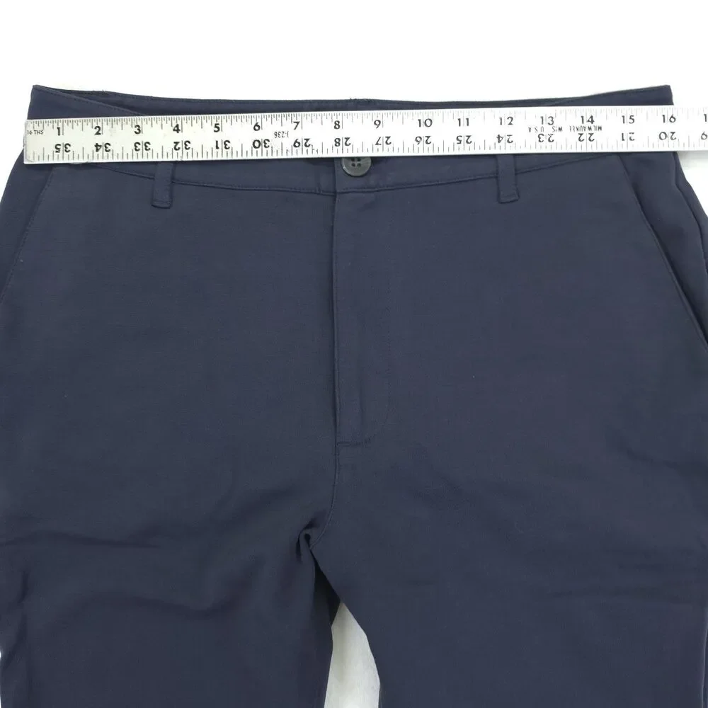Paige Pants Men’s 31x26 Navy Blue Jogger Style Stretch Tapered Casual